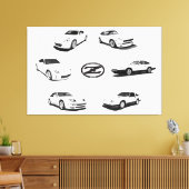 Zカーズ伝統版 キャンバスプリント (インサイチュ (リビング))