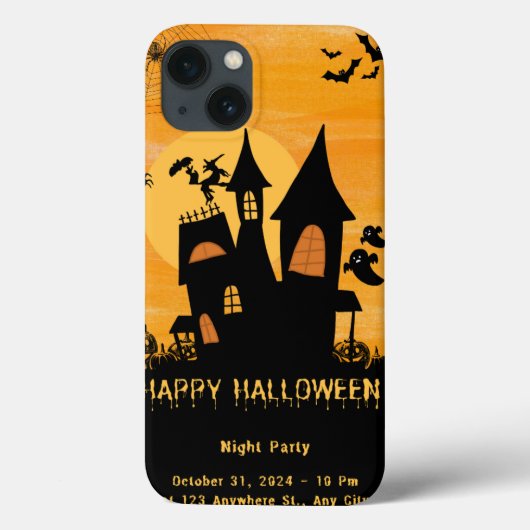 Zスカスタマイズトアからのハロウィーンの電話ケース Case-Mate iPhoneケース (裏面)