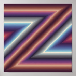 Zパターン ポスター