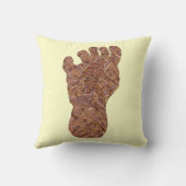 Zビッグフットのサスカッチトラックパーソナライズな家の装飾 クッション (裏面)