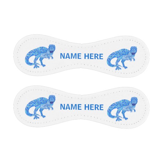 ZブルーTレックスカラフル先史時代の動物 野球ボール (パネル)