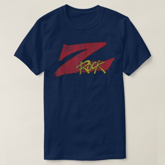 Zロックヘビーメタルラジオ1986 Tシャツ (デザイン正面)