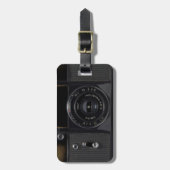 Zヴィンテージロシアのカメラ17荷物タグ ラゲッジタグ (正面縦)