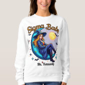 Z世代シグマウィッチおもしろいシグマバベハロウィーンZ世代 スウェットシャツ (正面)