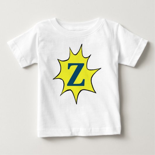 Z日が差すことモチーフ ベビーTシャツ (正面)