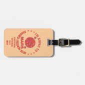 Z火星ザレッドプラネット宇宙旅行必需品 ラゲッジタグ (正面横)