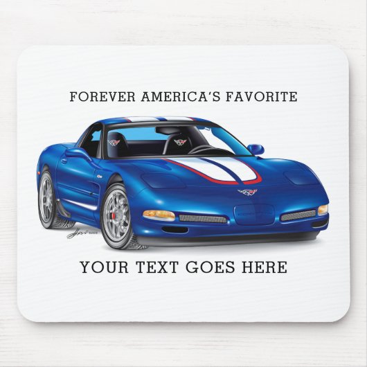 Z0SIX記念自動車芸術 マウスパッド (正面)