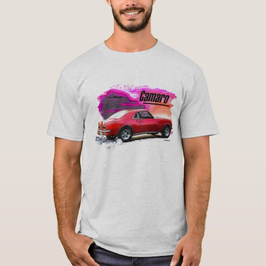 Z28 CAMAROのTシャツ、筋肉車 Tシャツ (正面)