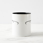 Z8プロフィールのマグ ツートーンマグカップ (中央)