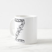 "Z"コーヒーマグ コーヒーマグカップ (正面左)