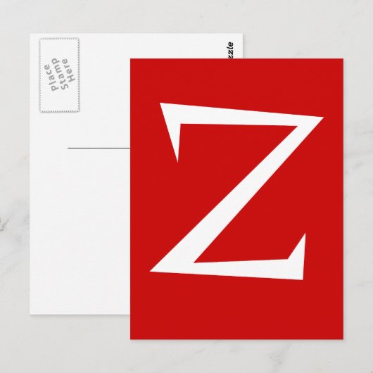 Z ポストカード (正面/裏面)