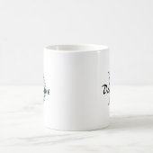 Z-7 Geometric Letter D Mug コーヒーマグカップ (中央)
