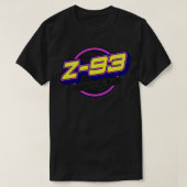 Z 93アトランタヒットレトロ消滅ラジオ局 Tシャツ (デザイン正面)