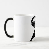 Z Alphabet black butterfly モーフィングマグカップ (左)