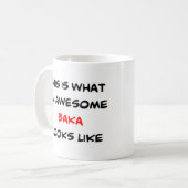 z baka 素晴らし、 コーヒーマグカップ (正面左)