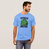 Z - Cycle Justiceアニメ最大楽しみライダー Tシャツ (正面フル)