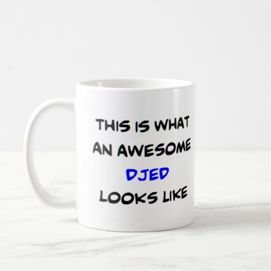 z djed 素晴らし、 コーヒーマグカップ (左)