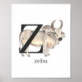 Z for Zebu Poster ポスター (正面)