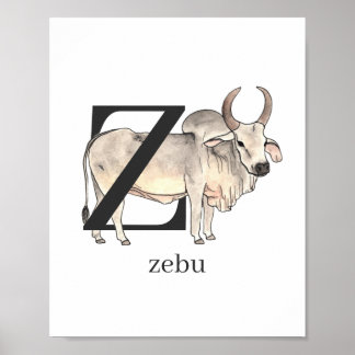 Z for Zebu Poster ポスター