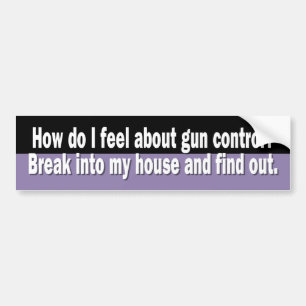 Z_gun_control バンパーステッカー