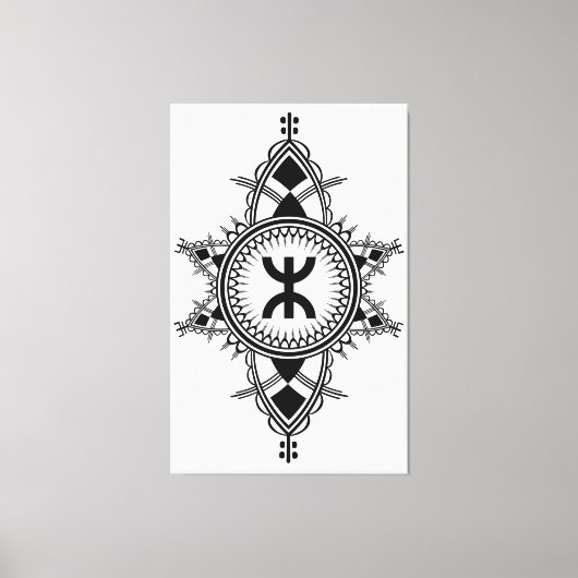 Z imazighen キャンバスプリント (正面)