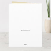 Z Irish Blessing Celtic Shamrock カード (裏面)