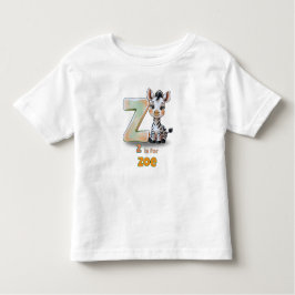 Z is for Zoe - Personalized Toddler T-Shirt トドラーTシャツ