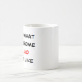 z lao lao 素晴らし. コーヒーマグカップ (中央)