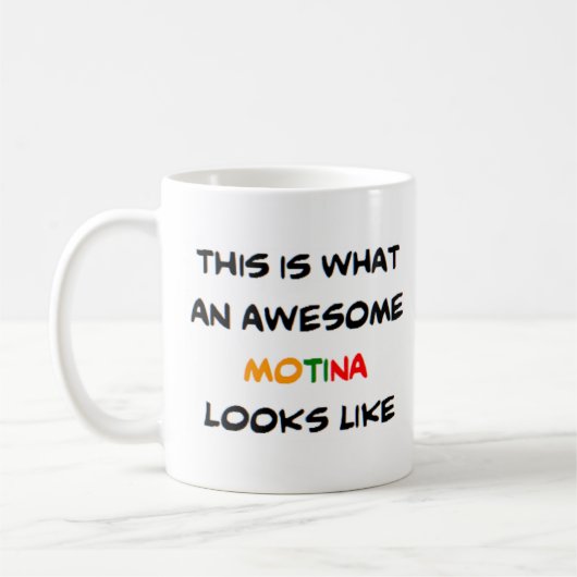 z motina 素晴らし、 コーヒーマグカップ (左)
