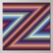 Z pattern ポスター (正面)