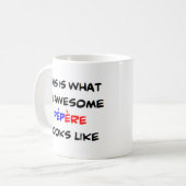 z pepere 素晴らし、 コーヒーマグカップ (正面左)
