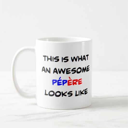 z pepere 素晴らし、 コーヒーマグカップ (左)