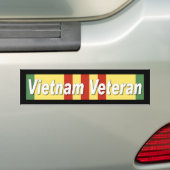 Z_vietnam_vet バンパーステッカー (車上)