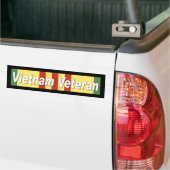 Z_vietnam_vet バンパーステッカー (トラック上)