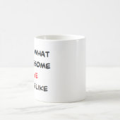 z ye 素晴らし. コーヒーマグカップ (中央)