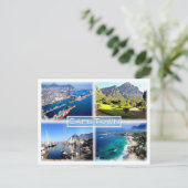 ZAケープタウン – ケープタウン港 – クリフトン – ポストカード (スタンド正面)