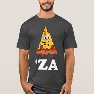 Zaピザスラング'Za – ピザおもしろいのスライスの略称 Tシャツ
