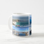 ZA南アフリカ – ケープタウン –  コーヒーマグカップ (正面左)