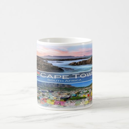 ZA南アフリカ – ケープタウン –  コーヒーマグカップ (中央)