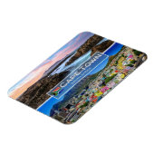 ZA南アフリカ – ケープタウン – テーブルマウンテン –  マグネット (左側)