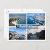 ZA南アフリカ – ケープタウン –  ポストカード (正面/裏面)