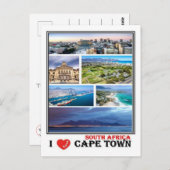 ZA南アフリカ – ケープタウン –  ポストカード (正面/裏面)