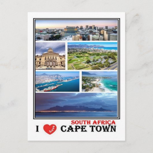 ZA南アフリカ – ケープタウン –  ポストカード (正面)
