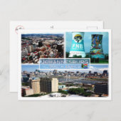 ZA Johannesburg – セントラルビジネス地区 –  ポストカード (正面/裏面)