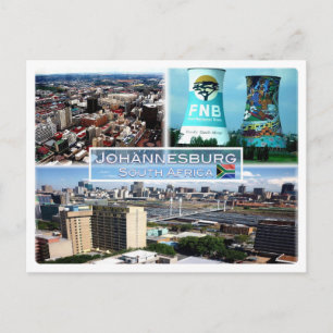 ZA Johannesburg – セントラルビジネス地区 – ポストカード