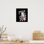 ZA Shelly：ゾンビハンタープリント ポスター (キッチン)