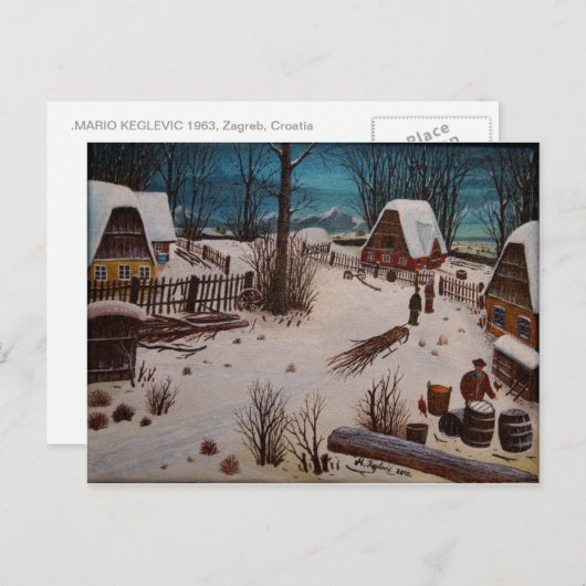 Zabok_24X18cm ポストカード (正面/裏面)