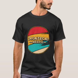 Zacatecas Mexico – メ誇りを持ったキシカン – サカテカスレトロ Tシャツ