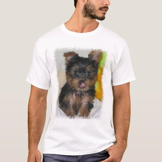 Zachの子犬のワイシャツ Tシャツ (正面)