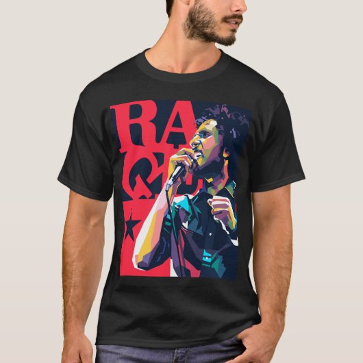 Zack de la Rocha ギフト ジョーク Tシャツ (正面)